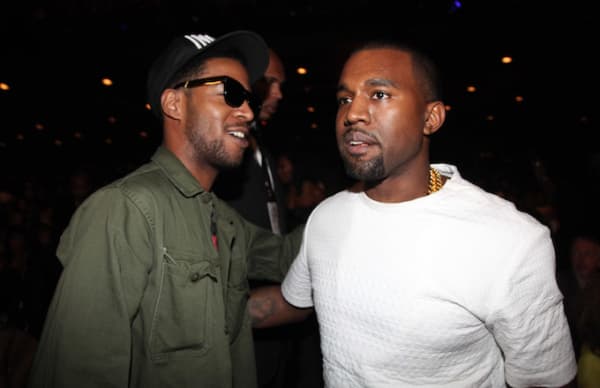 Kanye West Appears Onstage next to Kid Cudi in&nbsp;Chicago